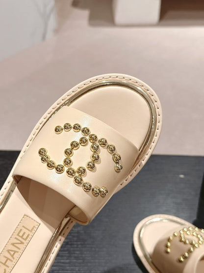 New pearl sandals