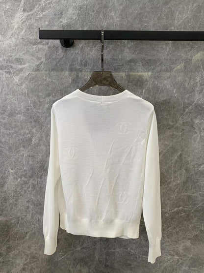 New exquisite button knitted long sleeves