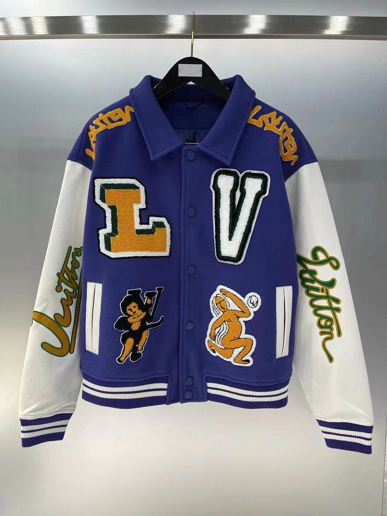 2024ss latest colorful baseball jersey jacket