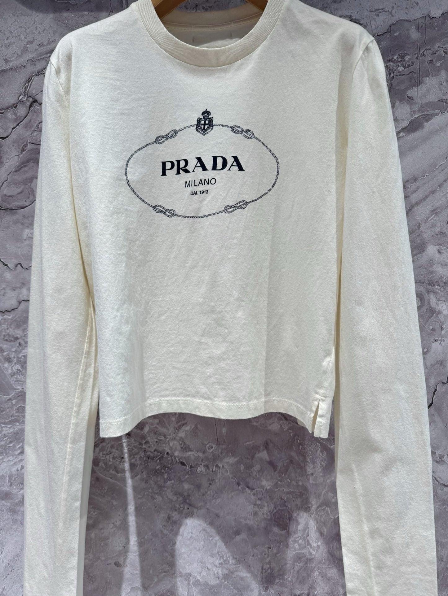 New cotton round neck long sleeve