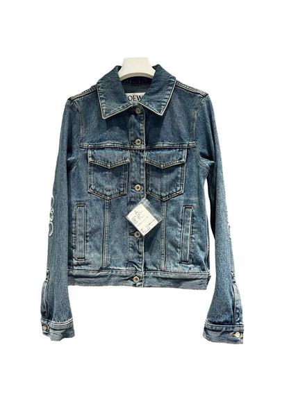 New exquisite logo denim jacket