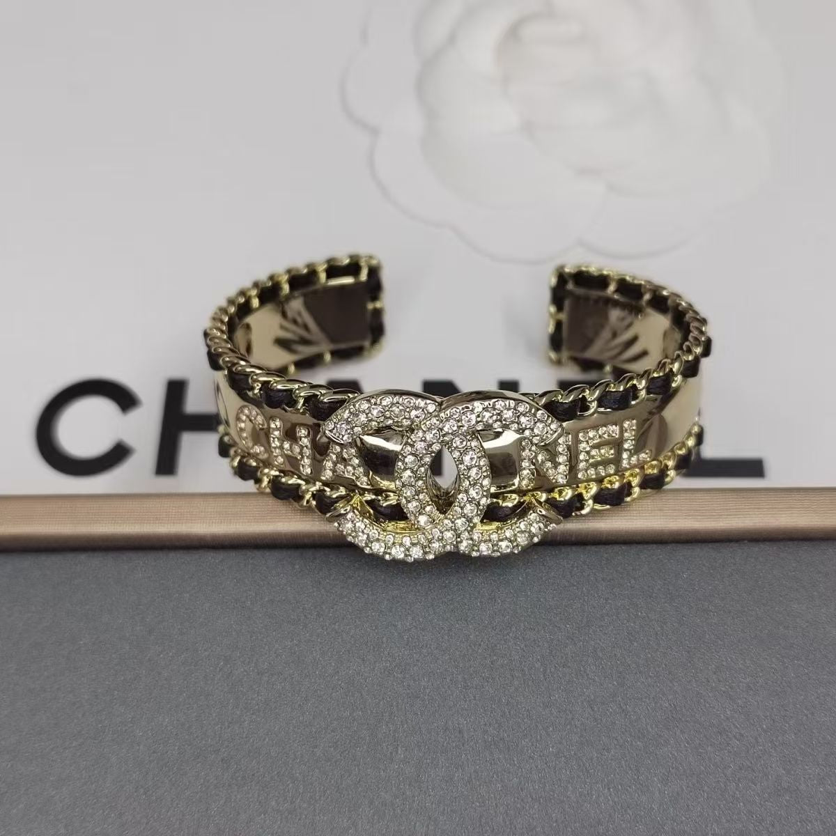 New diamond logo bracelet