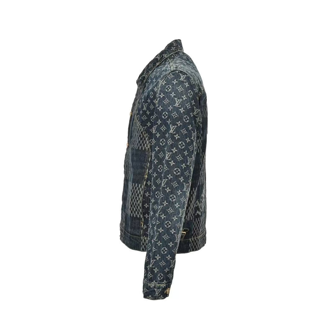 24SS joint jacquard denim jacket