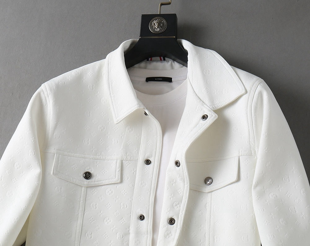 24SS new embossed casual jacket