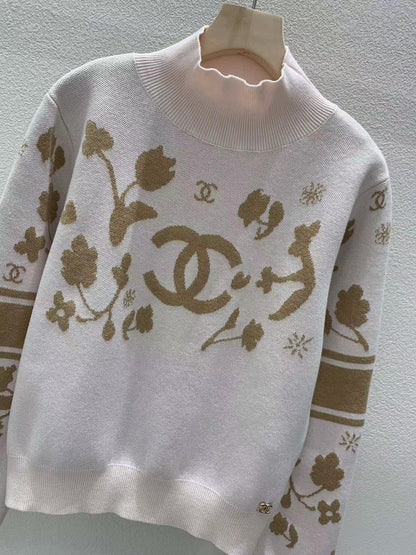 New style high collar snow sweater