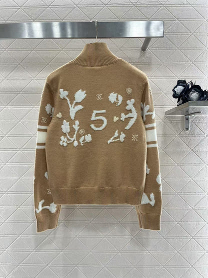 New style high collar snow sweater