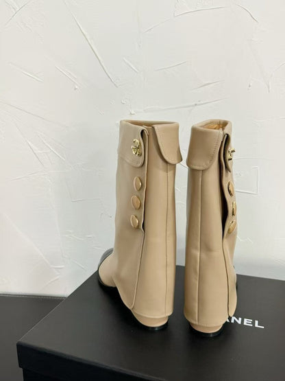 New Logo Ankle Boots