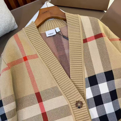 Classic Check Wool Jacquard Jacket