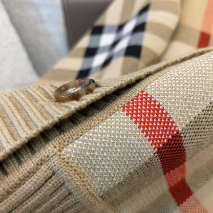 Classic Check Wool Jacquard Jacket