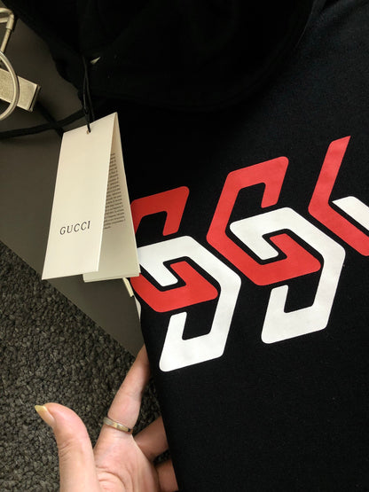 Gucc letter print sweatshirt