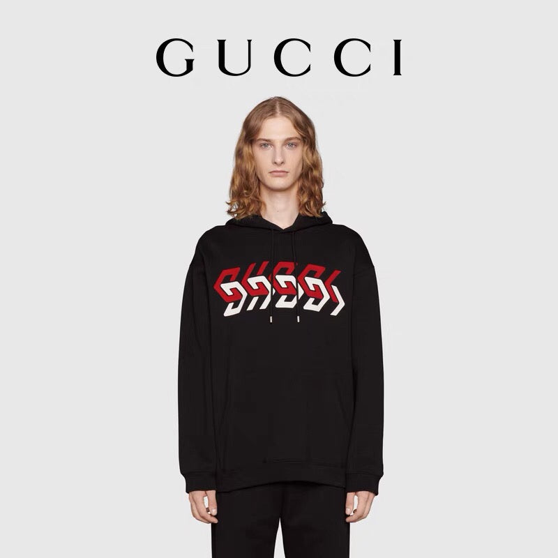 Gucc letter print sweatshirt