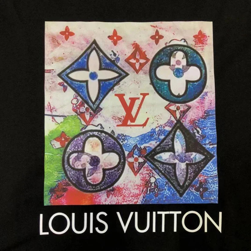 Louis cotton graphic T-shirt