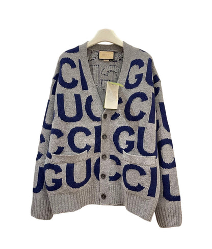 Super good-looking imported wool sweater with big logo print