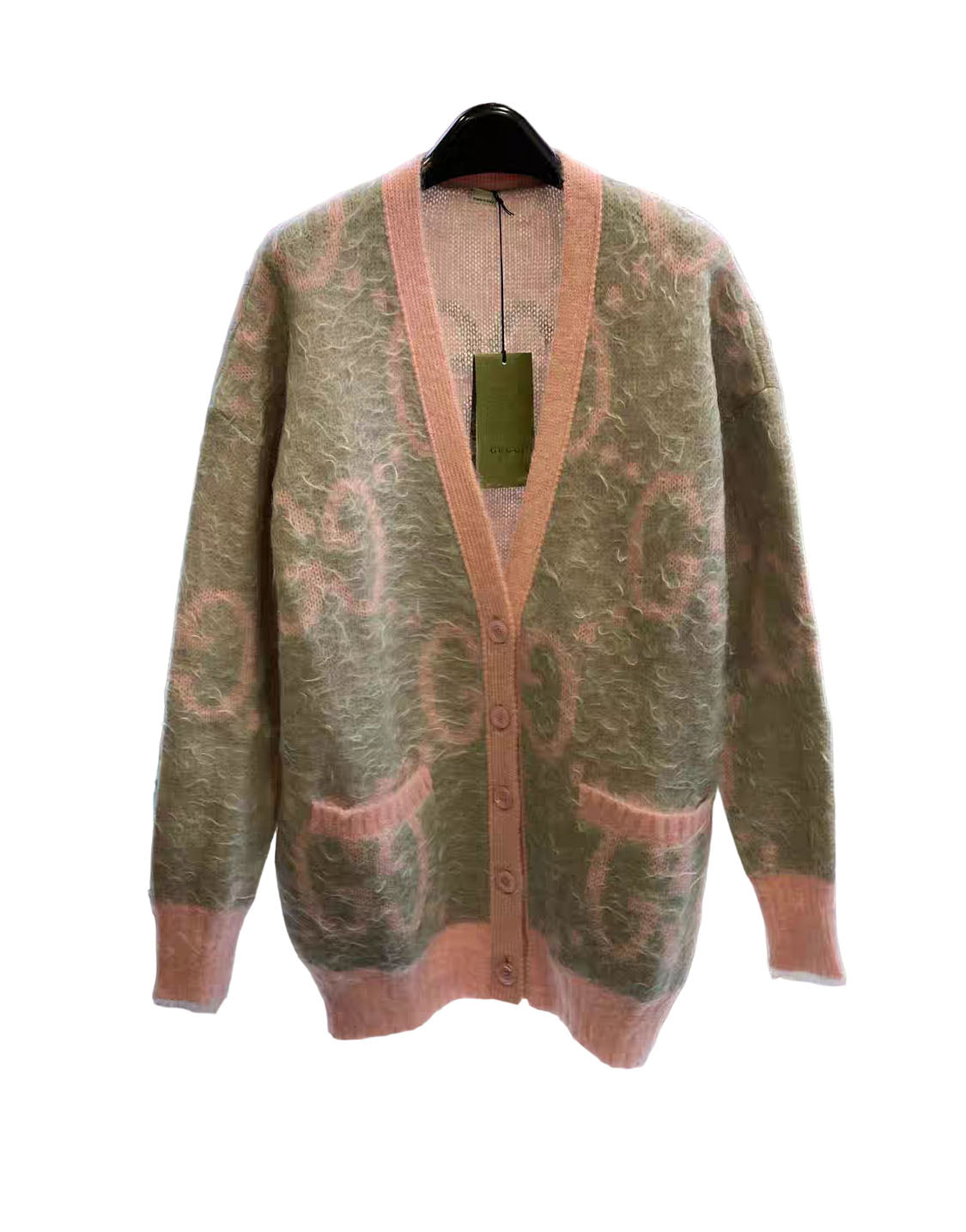 Classic and stylish mohair cardigan