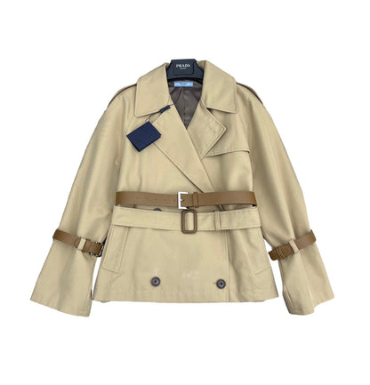 New style lapel trench coat