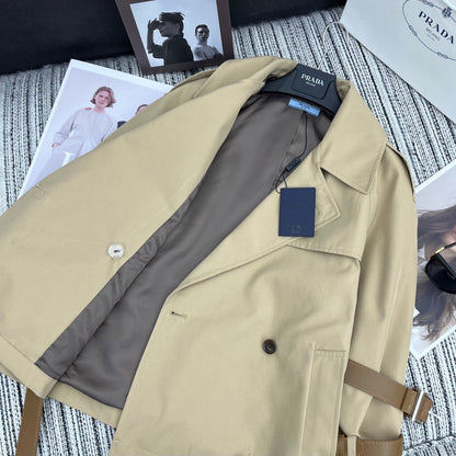 New style lapel trench coat