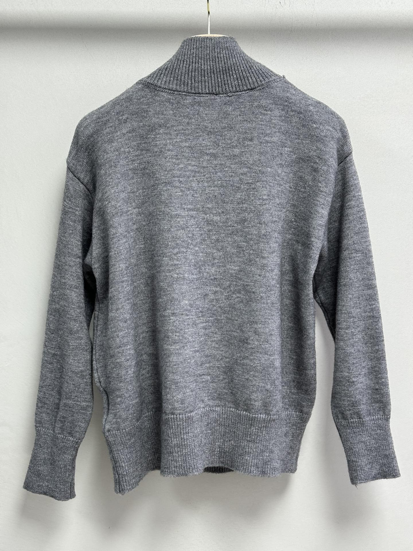 New Logo Wool Knit Long Sleeve