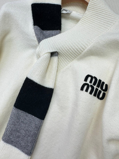 New Logo Wool Knit Long Sleeve