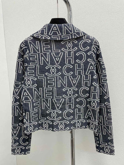 New Letter Print Jacket