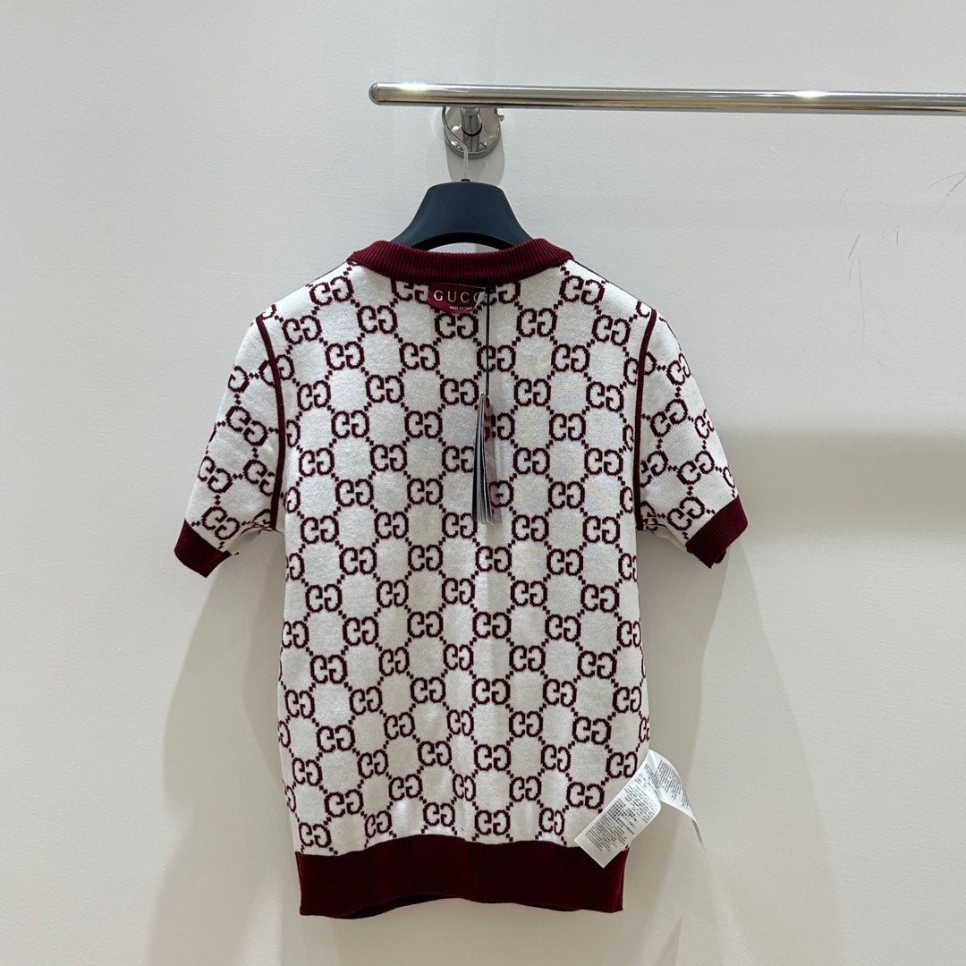 Gucci reversible round neck short sleeves